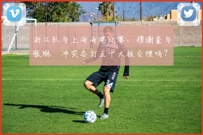 浙江队与上海海港比赛,穆谢奎与张琳芃冲突各打五十大板合理吗?